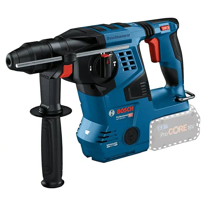 Bosch Professional AMPShare 18V Akku-Kombihammer Pro Heavy Duty GBH 18V-28 C 18 V, Ohne Akku, 3,3 J, Ohne L-BOXX