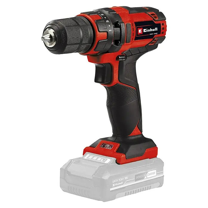 Einhell Power X-Change 18V Akku-Bohrschrauber TC-CD 18/35 Li-Solo 18 V, Ohne Akku, 35 Nm